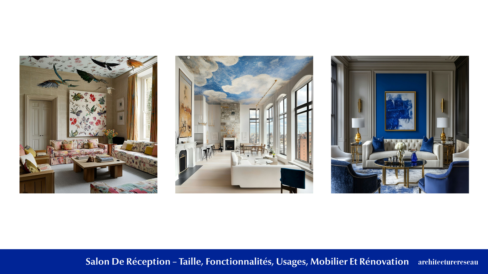 Salle de réception : Taille, Fonctionnalité, Usages, Mobilier et Rénovation