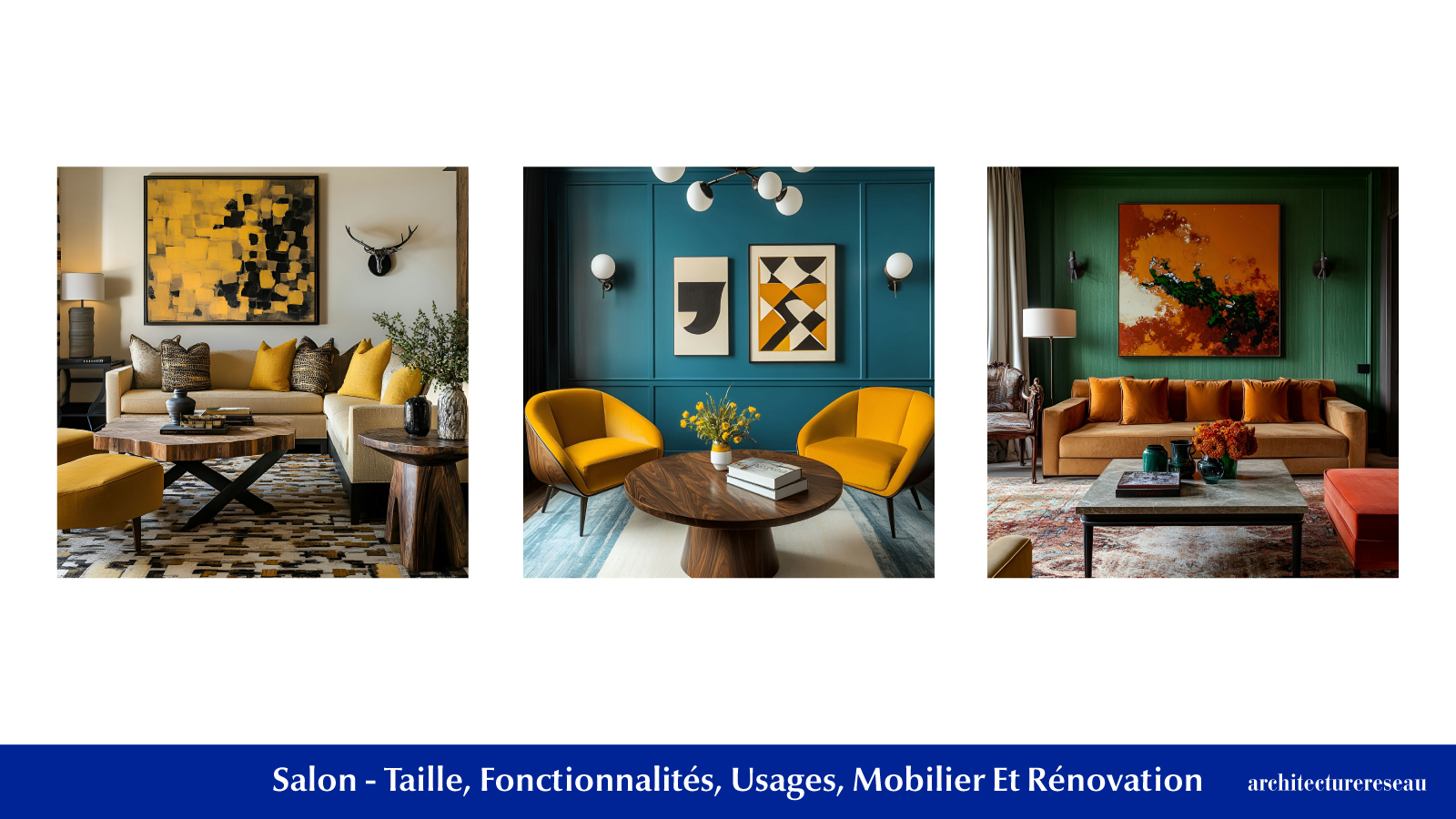 Salon de réception : Taille, Fonctionnalité, Usages, Mobilier et Rénovation