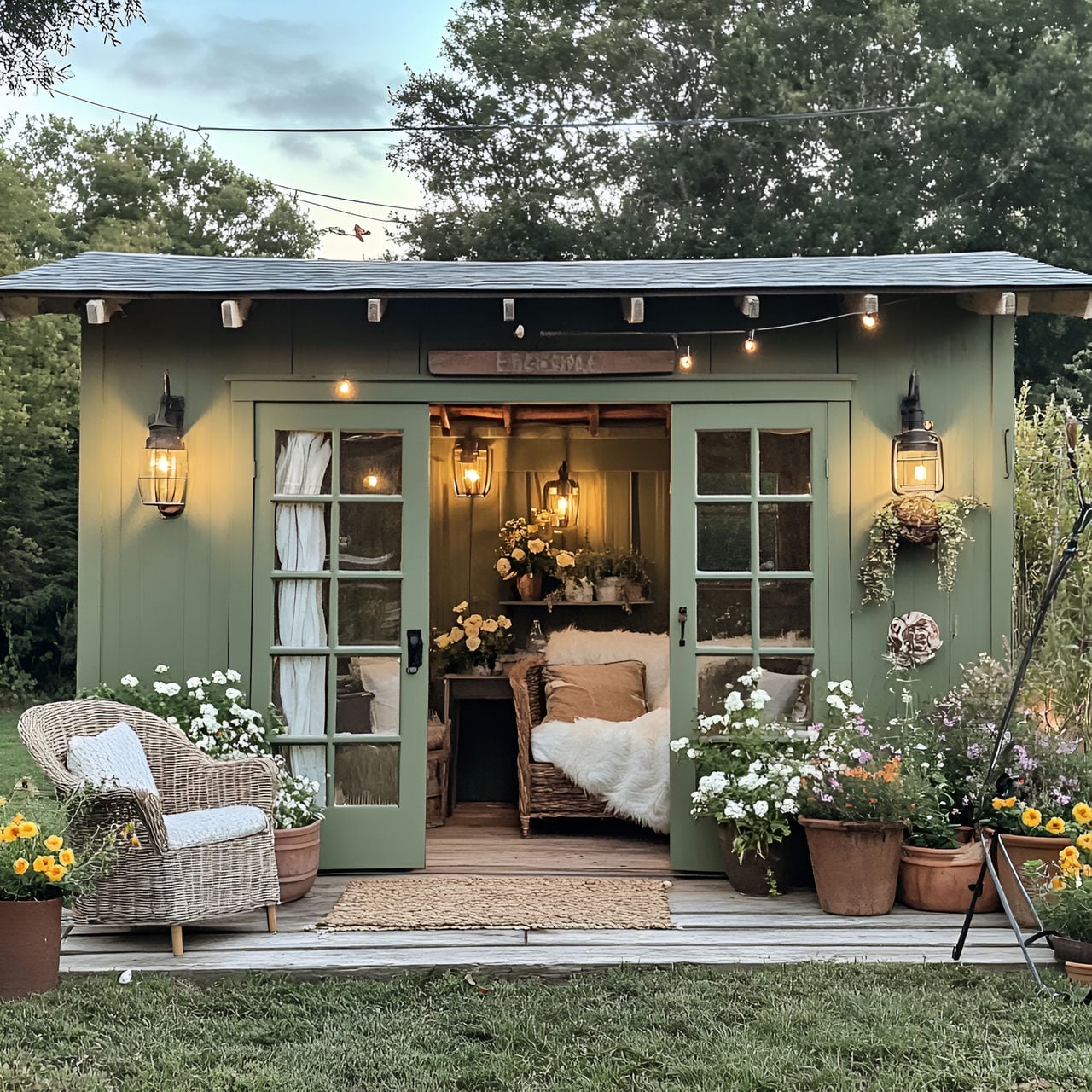She Shed : Taille, Fonctionnalité, Usages, Mobilier et Rénovation