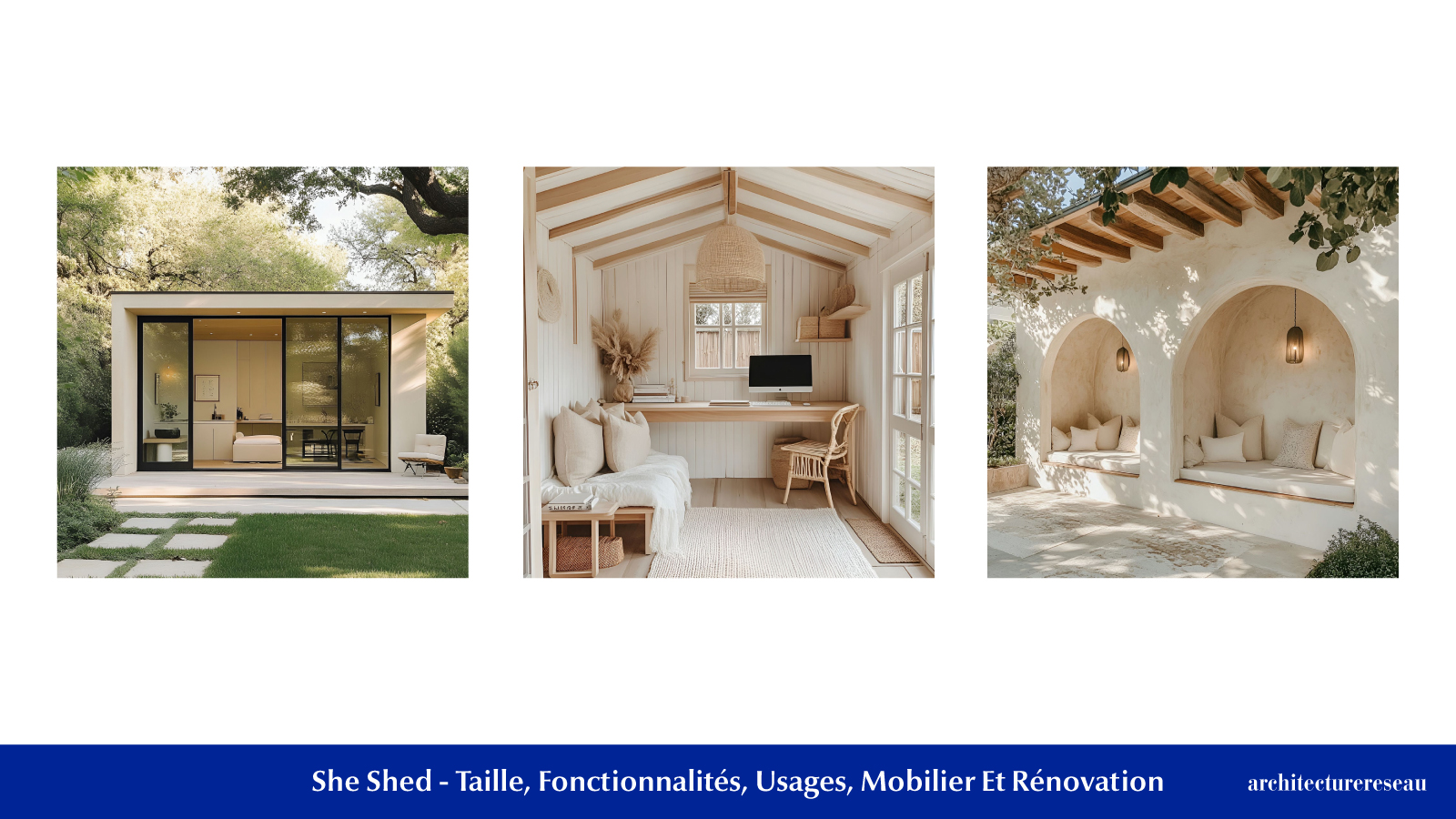 She Shed : Taille, Fonctionnalité, Usages, Mobilier et Rénovation