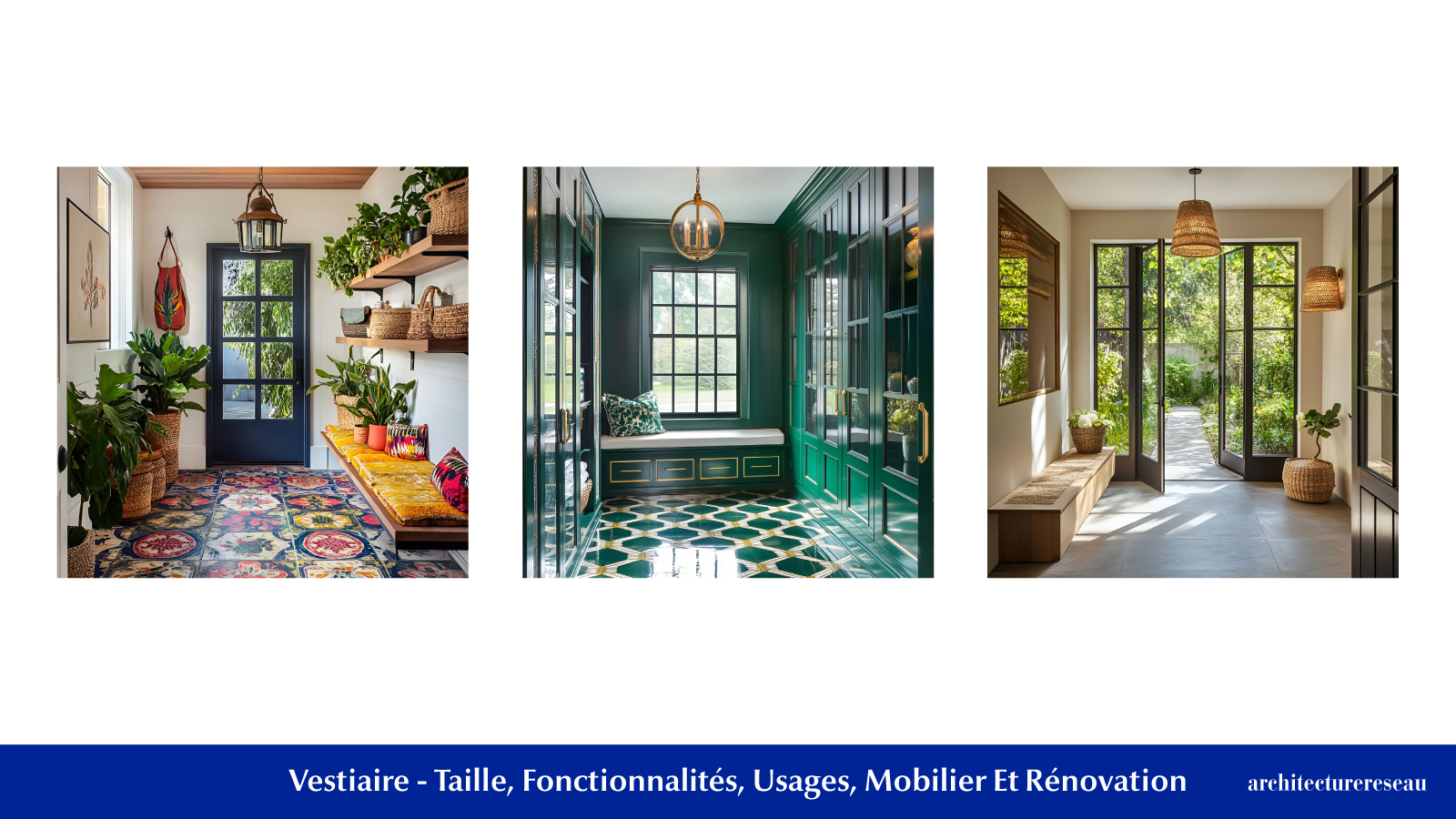 Vestiaire : taille, fonctionnalité, usages, mobilier et rénovation