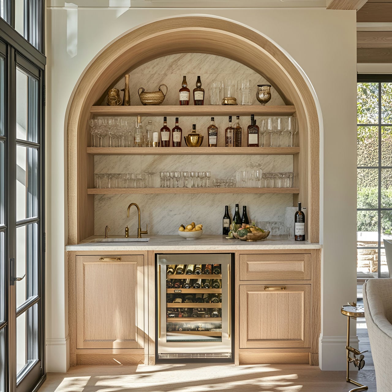 Bar avec évier : taille, fonctionnalité, usages, mobilier et rénovation