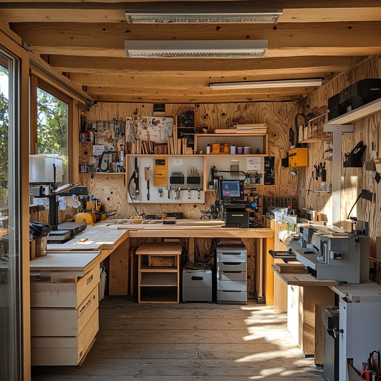 Atelier : taille, fonctionnalité, usages, mobilier et rénovation