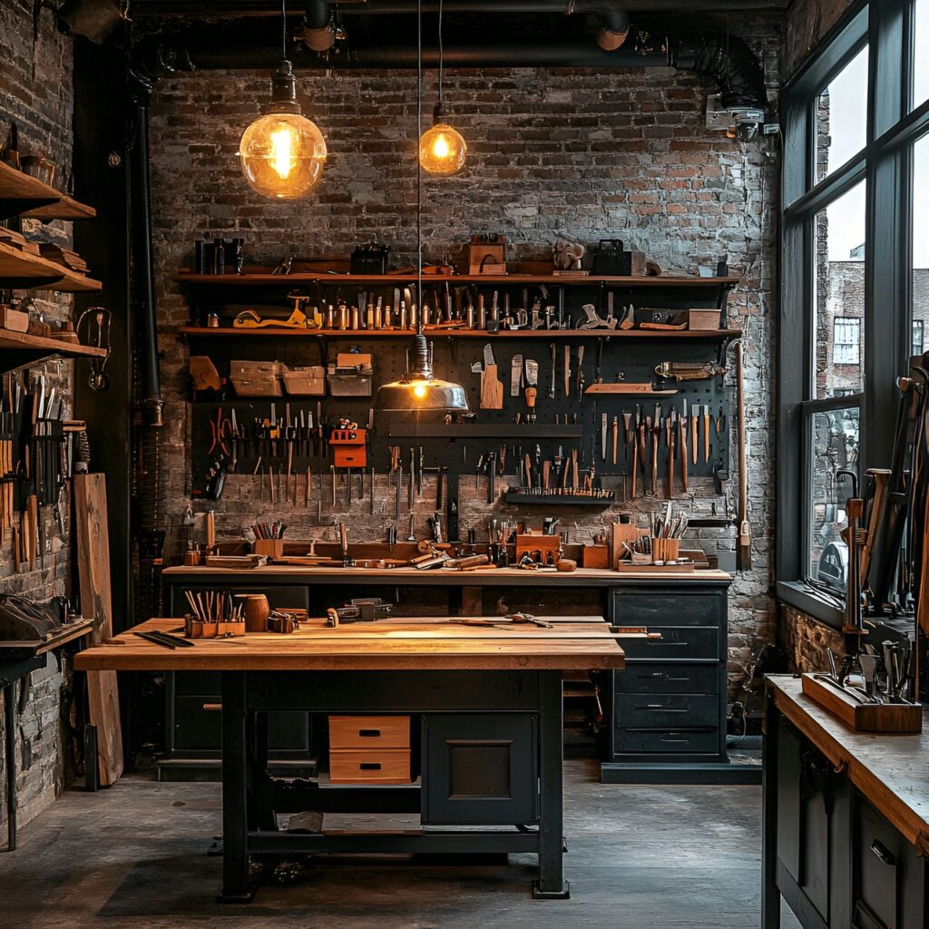 Atelier : taille, fonctionnalité, usages, mobilier et rénovation