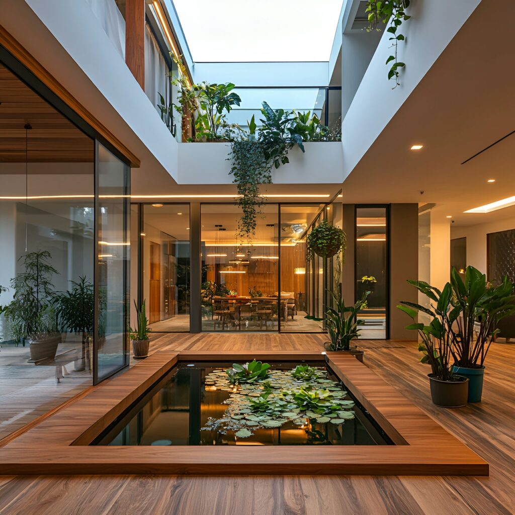 Atrium: Taille, Fonctionnalité, Usages, Mobilier Et Rénovation