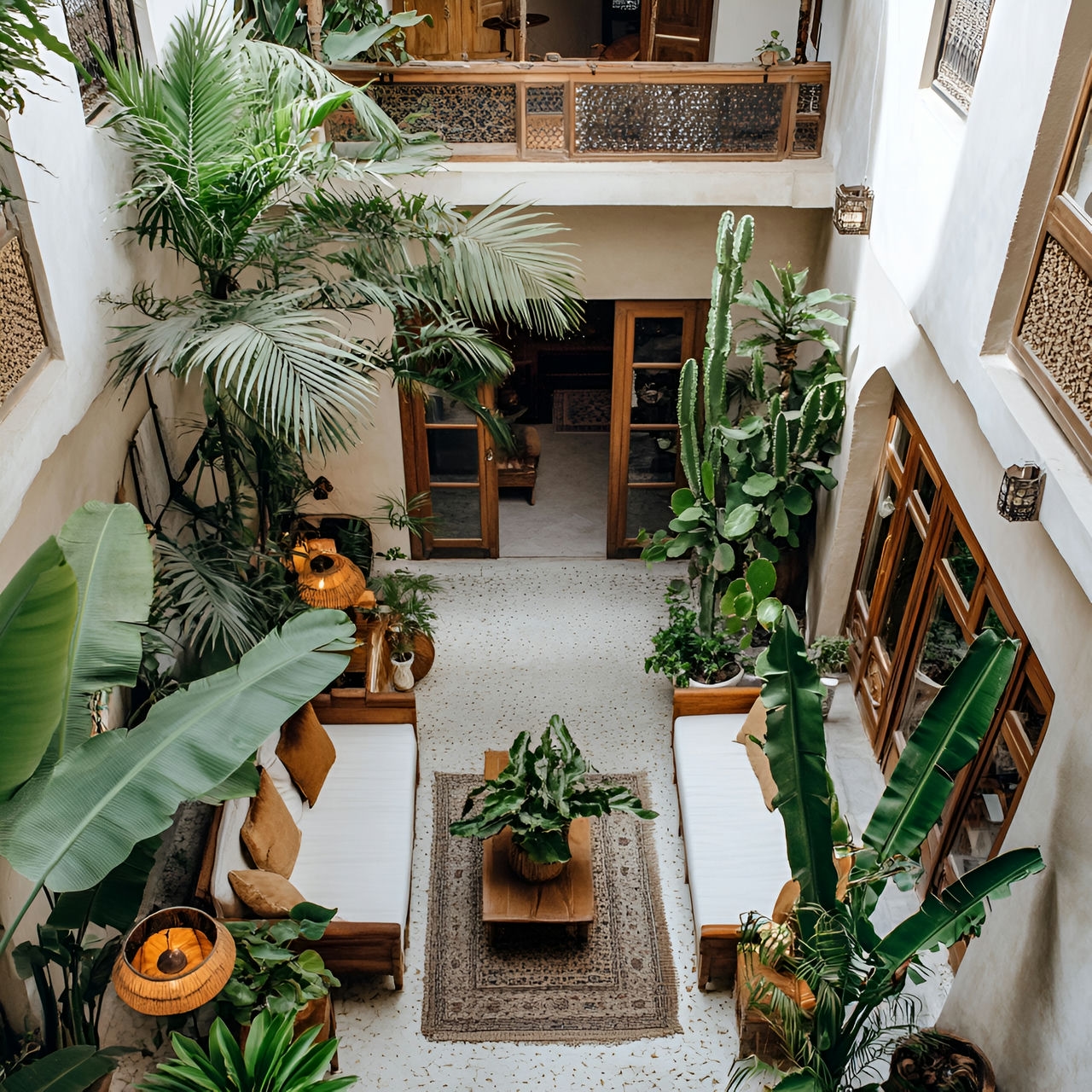 Atrium: Taille, Fonctionnalité, Usages, Mobilier et Rénovation