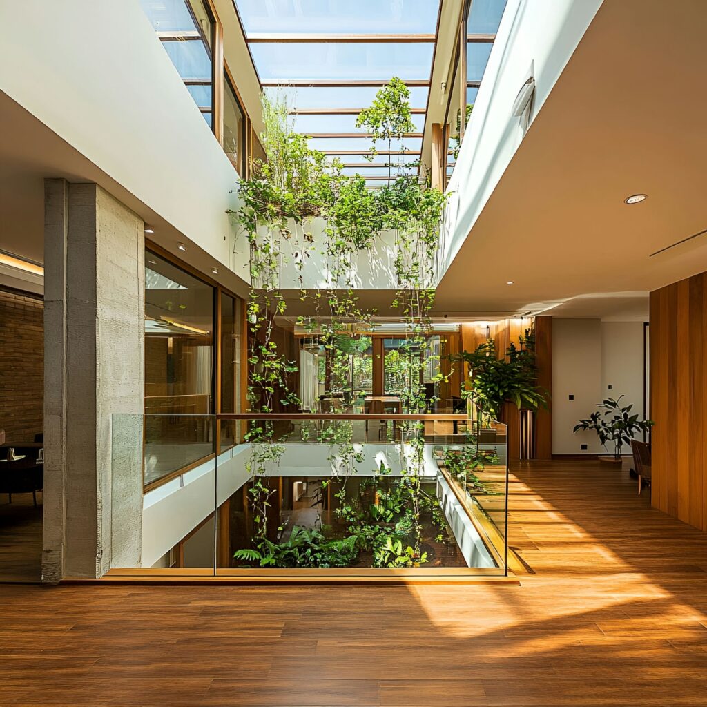 Atrium: Taille, Fonctionnalité, Usages, Mobilier et Rénovation