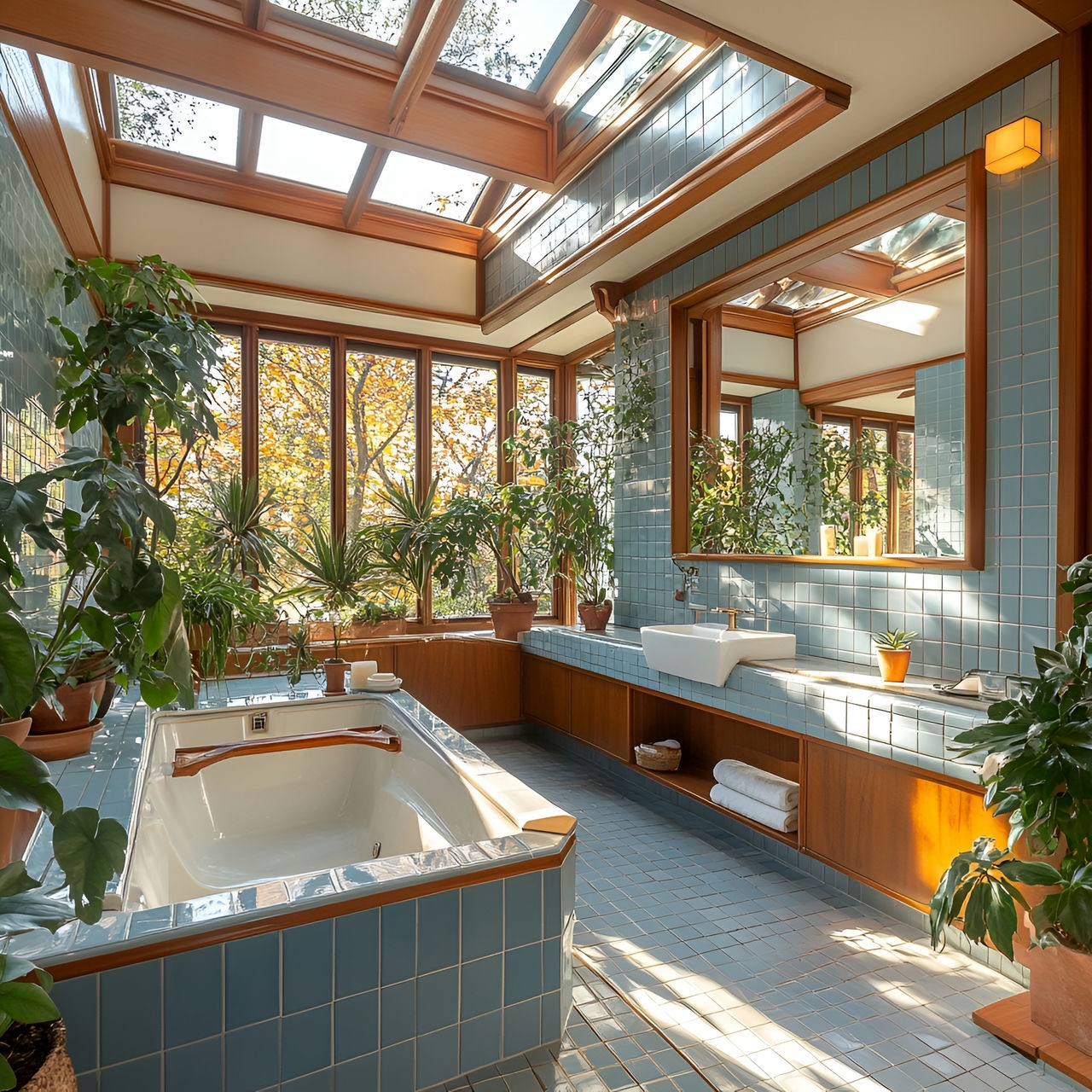 Salle de bains: taille, fonctionnalité, utilisations, mobilier et rénovation