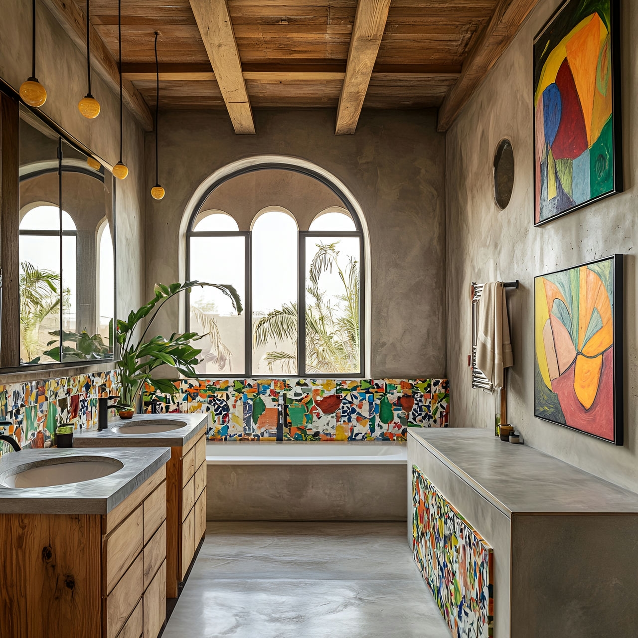 Salle de bains: taille, fonctionnalité, utilisations, mobilier et rénovation