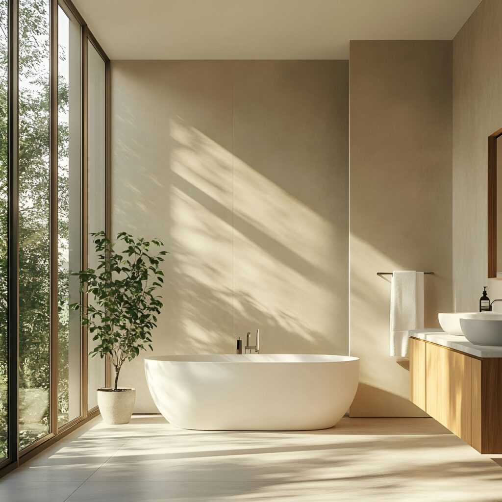 Salle de bains: taille, fonctionnalité, utilisations, mobilier et rénovation