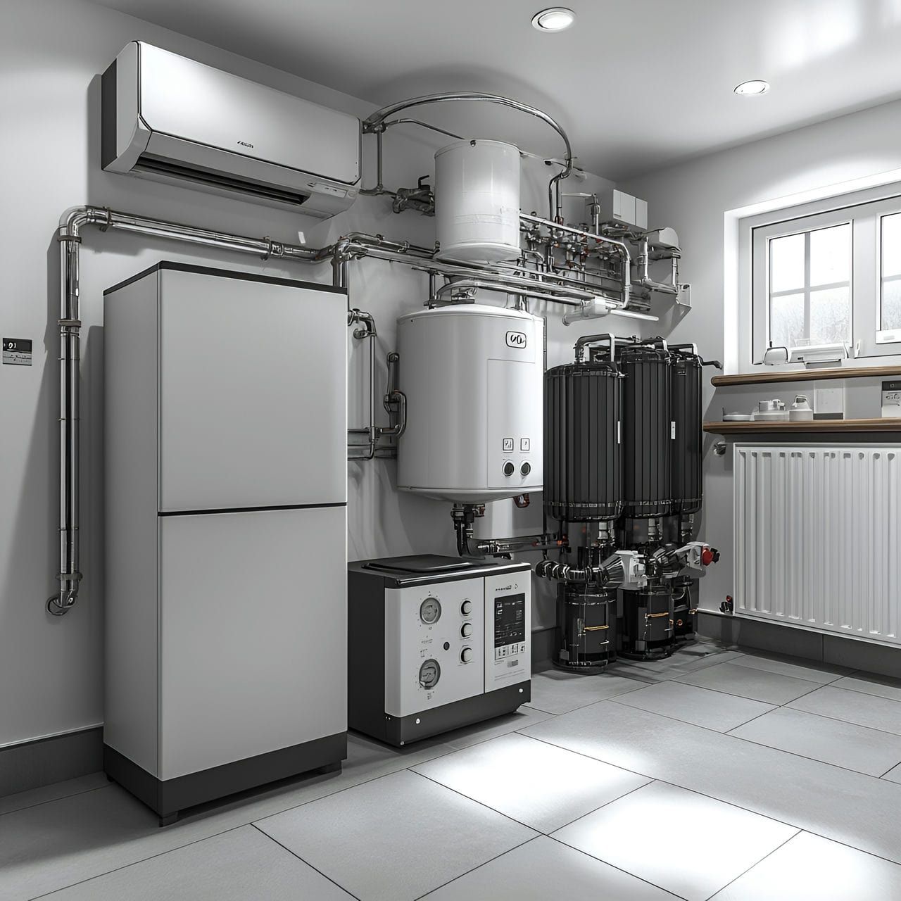 Chaufferie : Taille, Fonctionnalité, Usages, Mobilier et Rénovation