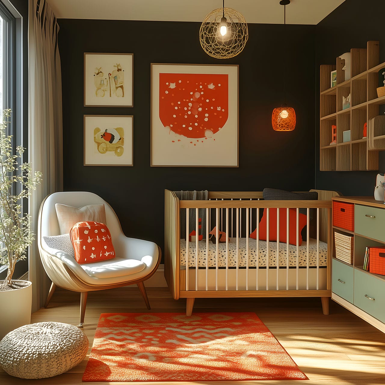Chambre de bébé: Taille, Fonctionnalité, Utilisations, Mobilier et Rénovation