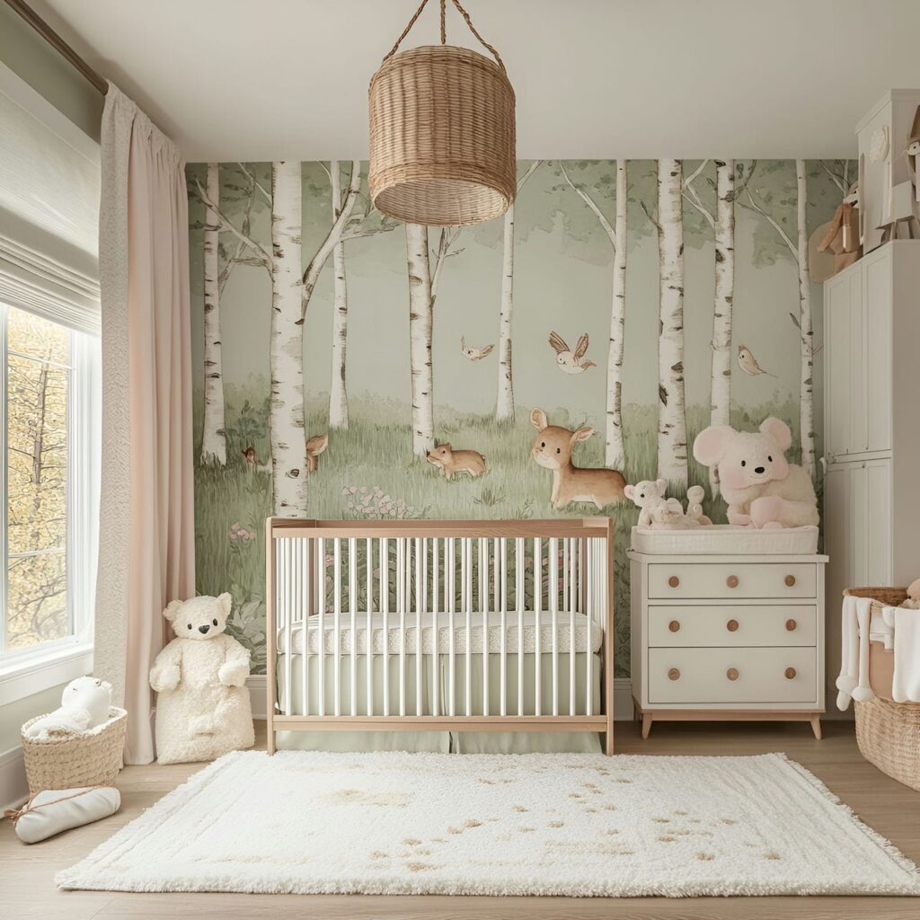Chambre de bébé: Taille, Fonctionnalité, Utilisations, Mobilier et Rénovation