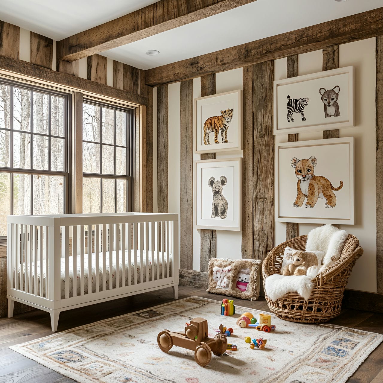 Chambre de bébé: Taille, Fonctionnalité, Utilisations, Mobilier et Rénovation