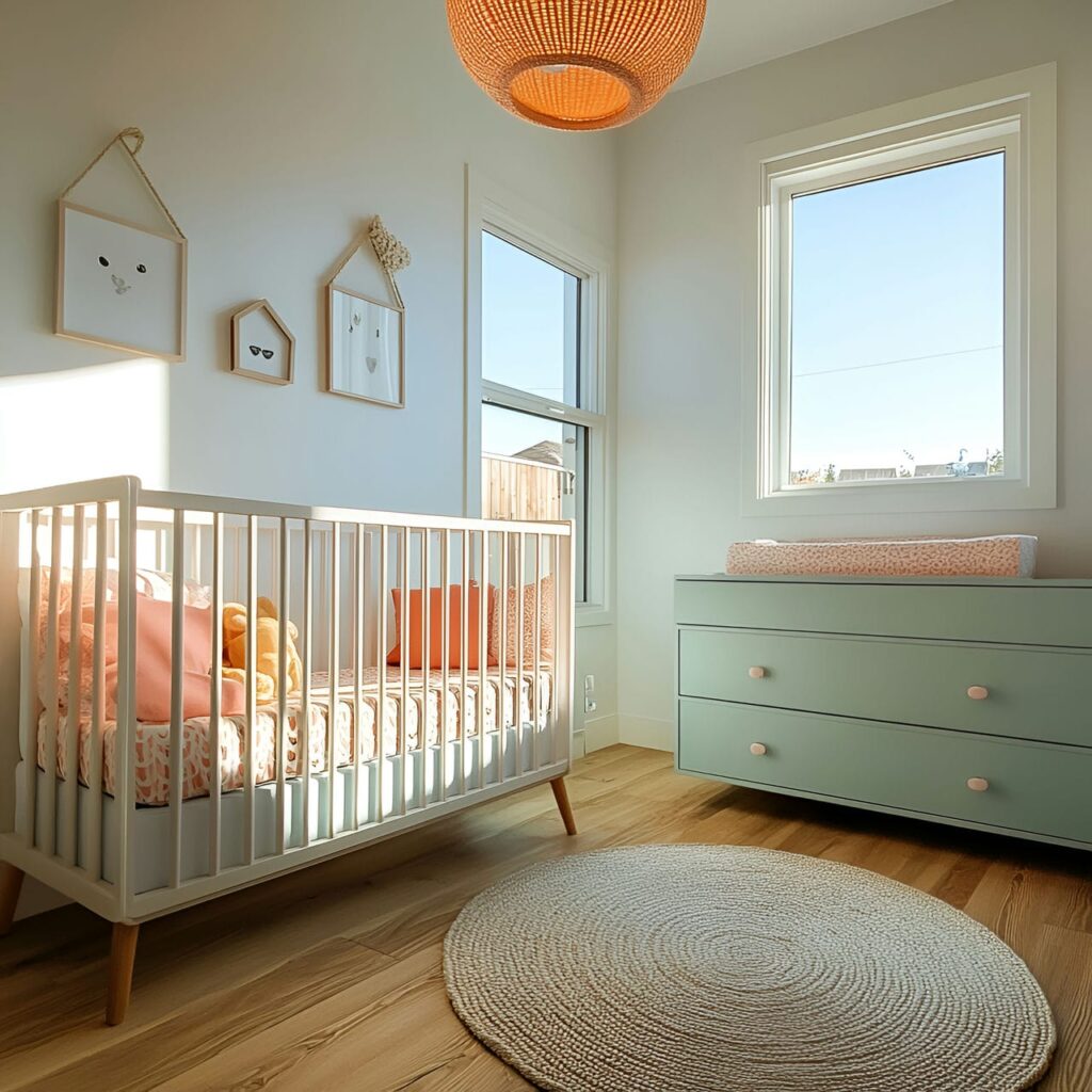 Chambre de bébé: Taille, Fonctionnalité, Utilisations, Mobilier et Rénovation