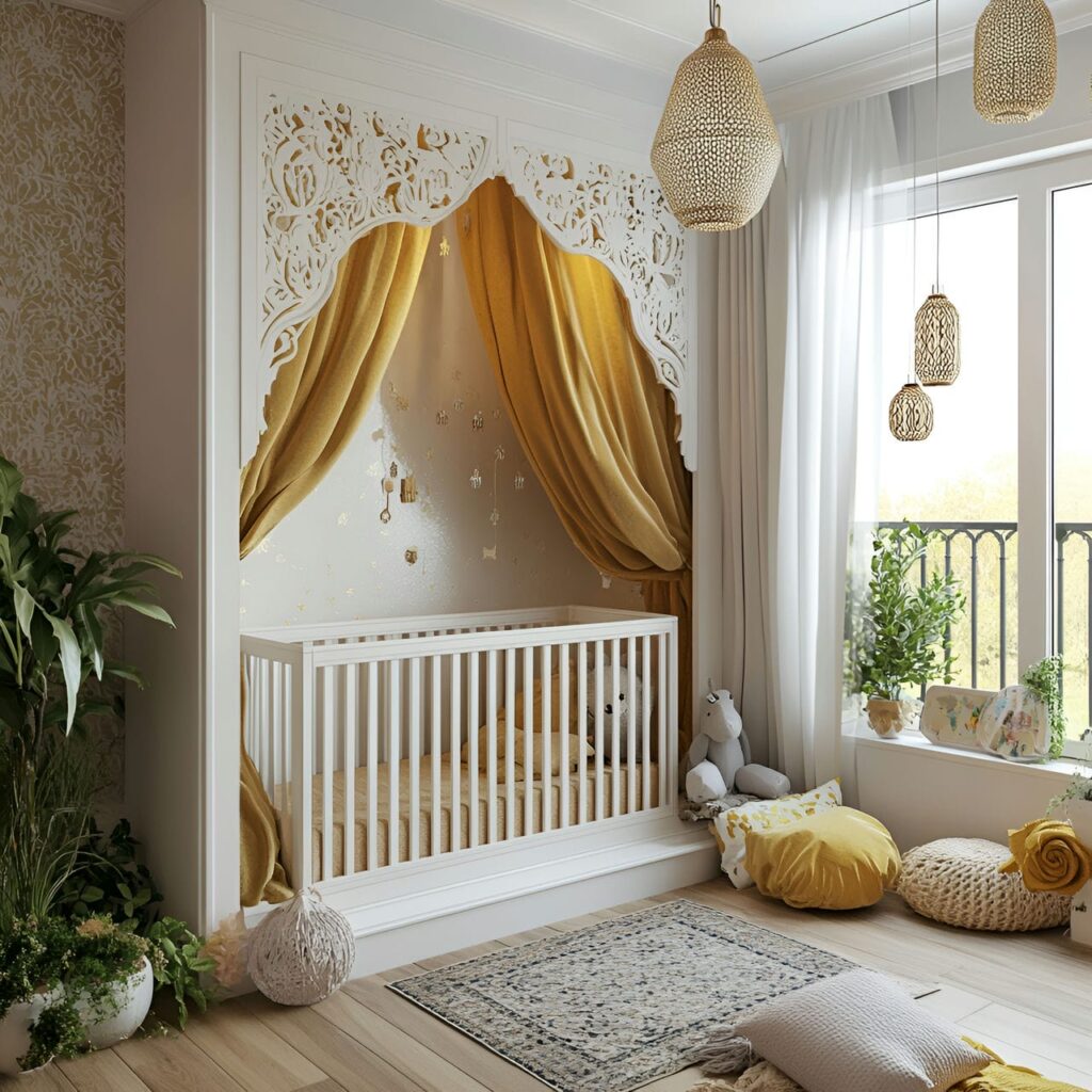 Chambre de bébé: Taille, Fonctionnalité, Utilisations, Mobilier et Rénovation