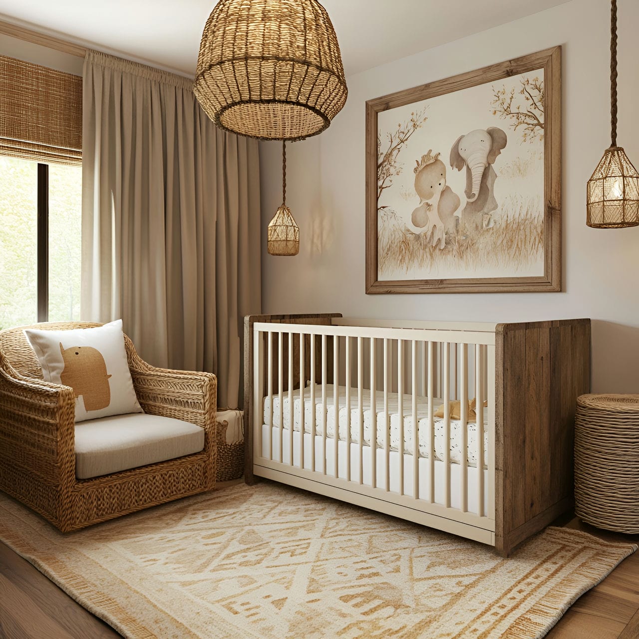 Chambre de bébé: Taille, Fonctionnalité, Utilisations, Mobilier et Rénovation