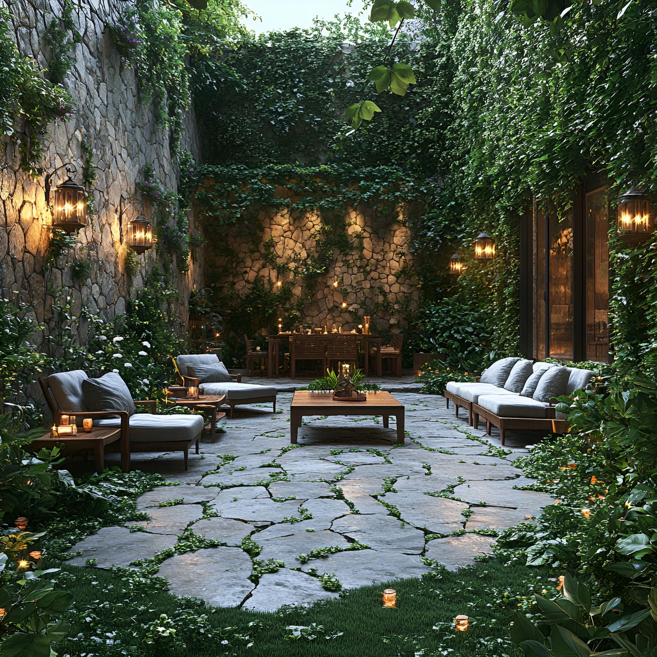 Patio : Taille, Fonctionnalité, Usages, Mobilier et Rénovation