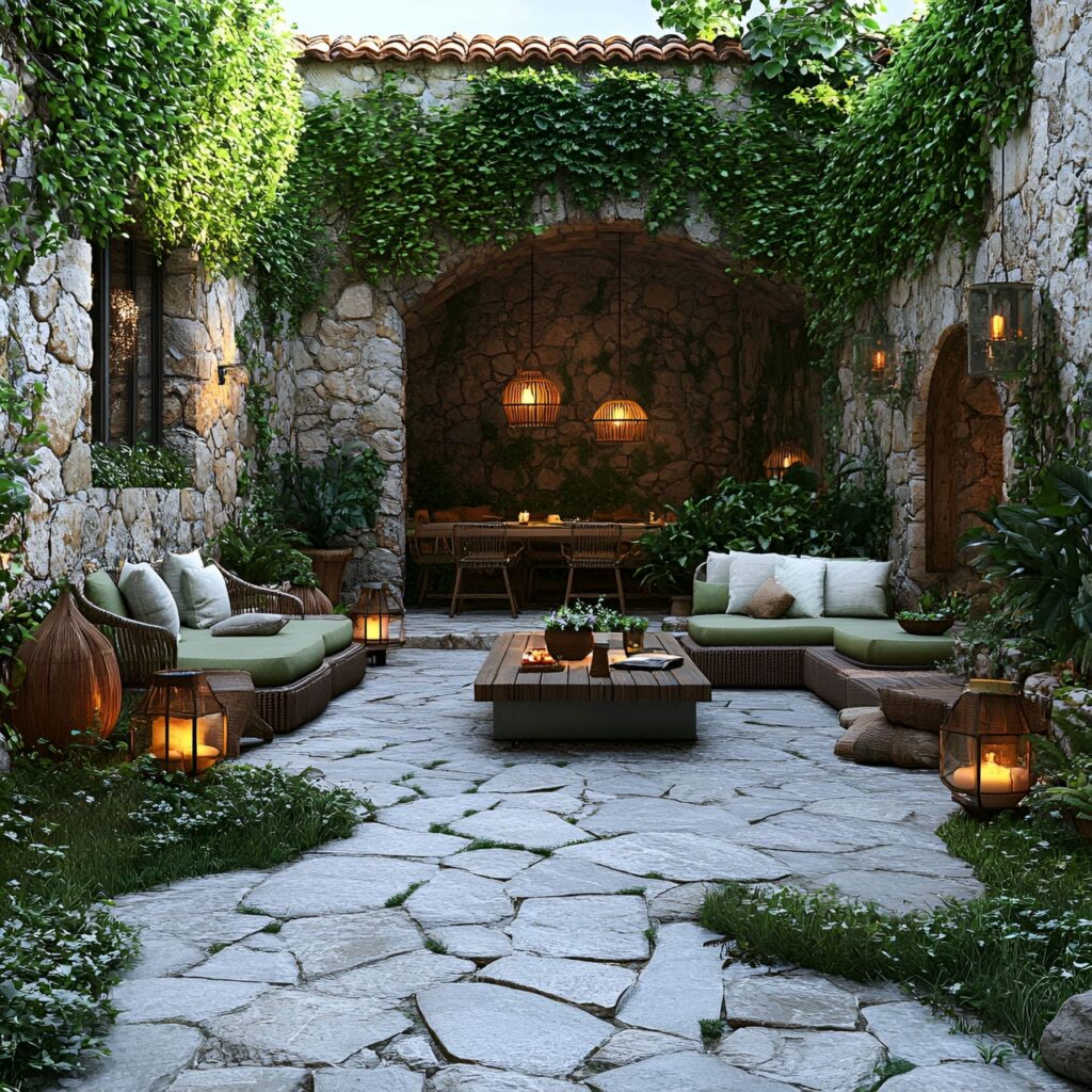 Patio : Taille, Fonctionnalité, Usages, Mobilier et Rénovation