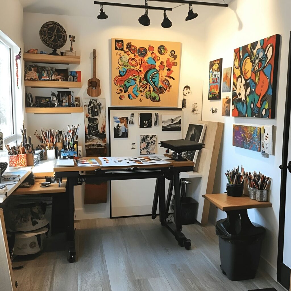 Atelier d’art : Taille, Fonctionnalité, Usages, Mobilier et Rénovation