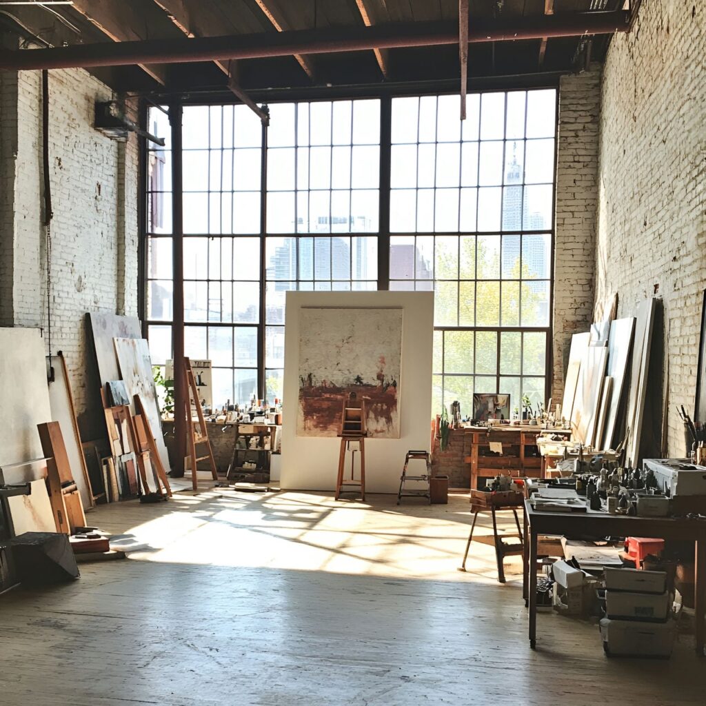 Atelier d’art : Taille, Fonctionnalité, Usages, Mobilier et Rénovation