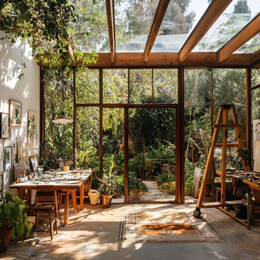 Atelier d’art : Taille, Fonctionnalité, Usages, Mobilier et Rénovation