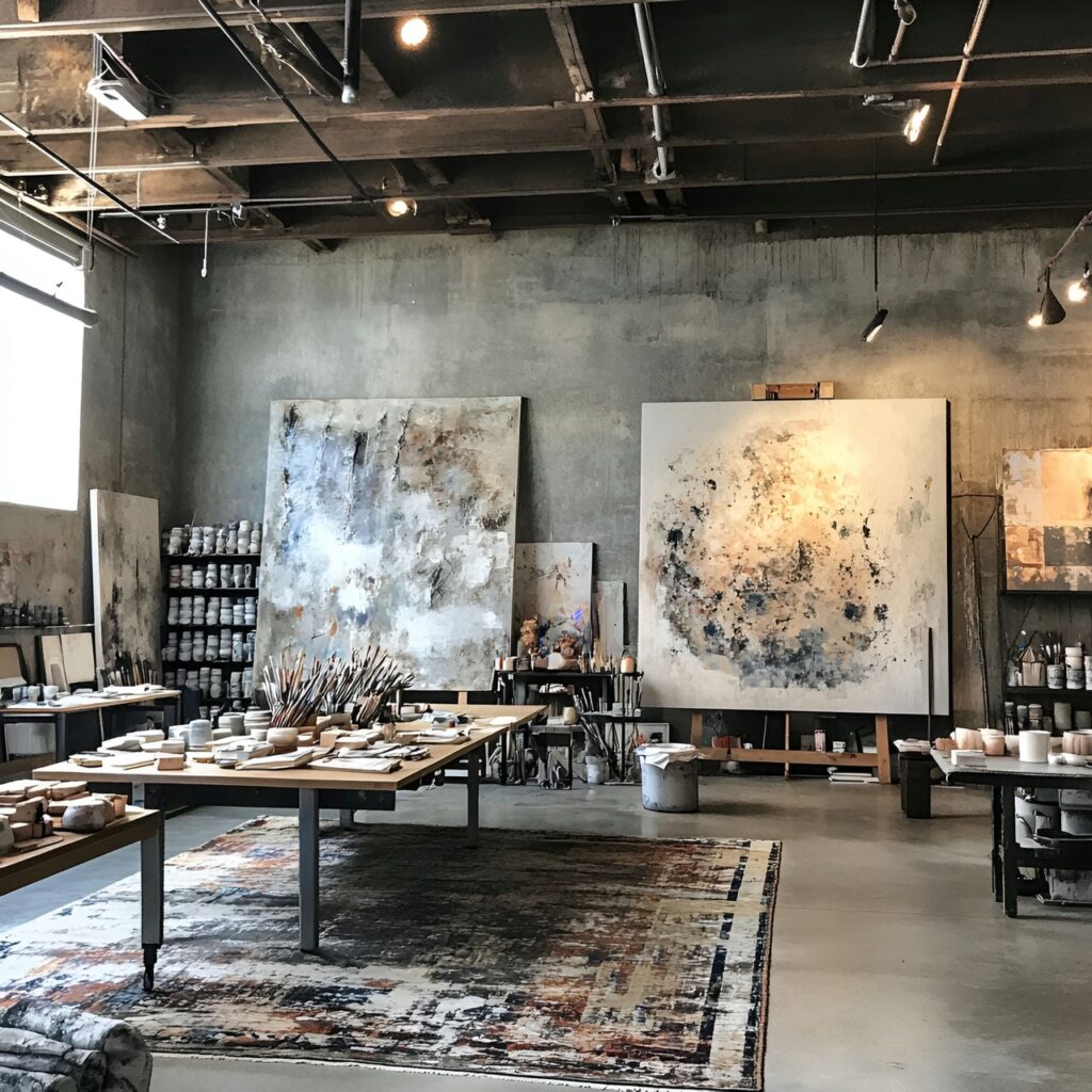 Atelier d’art : Taille, Fonctionnalité, Usages, Mobilier et Rénovation