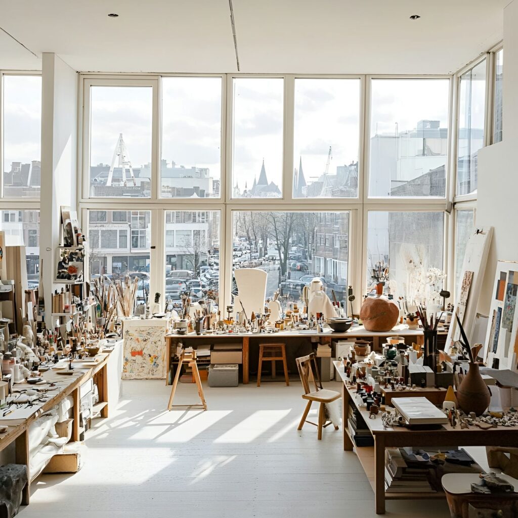 Atelier d’art : Taille, Fonctionnalité, Usages, Mobilier et Rénovation