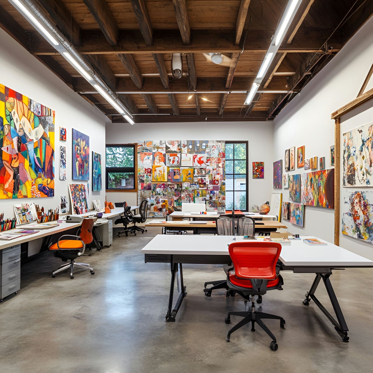 Atelier d’art : Taille, Fonctionnalité, Usages, Mobilier et Rénovation