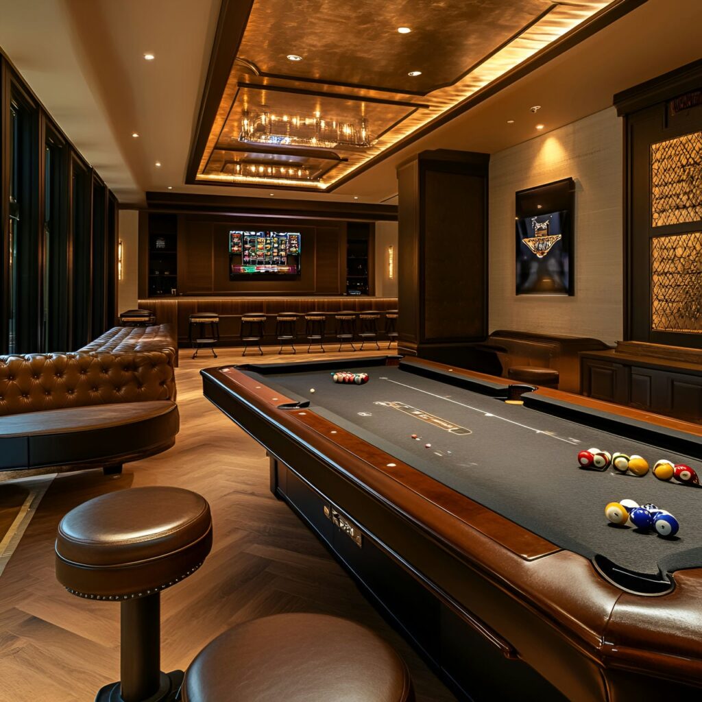 Salle de jeux : Taille, Fonctionnalité, Usages, Mobilier et Rénovation