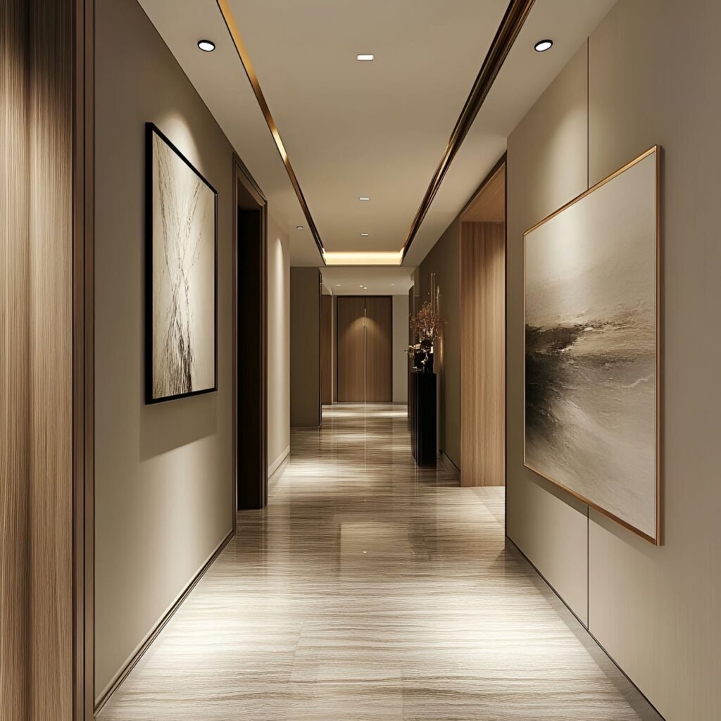 Couloir : Taille, Fonctionnalité, Usages, Mobilier et Rénovation