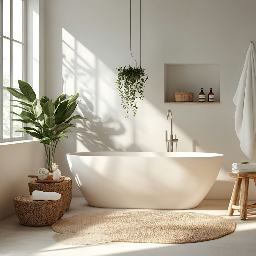 Salle de bain principale : Taille, fonctionnalité, usages, mobilier et rénovation