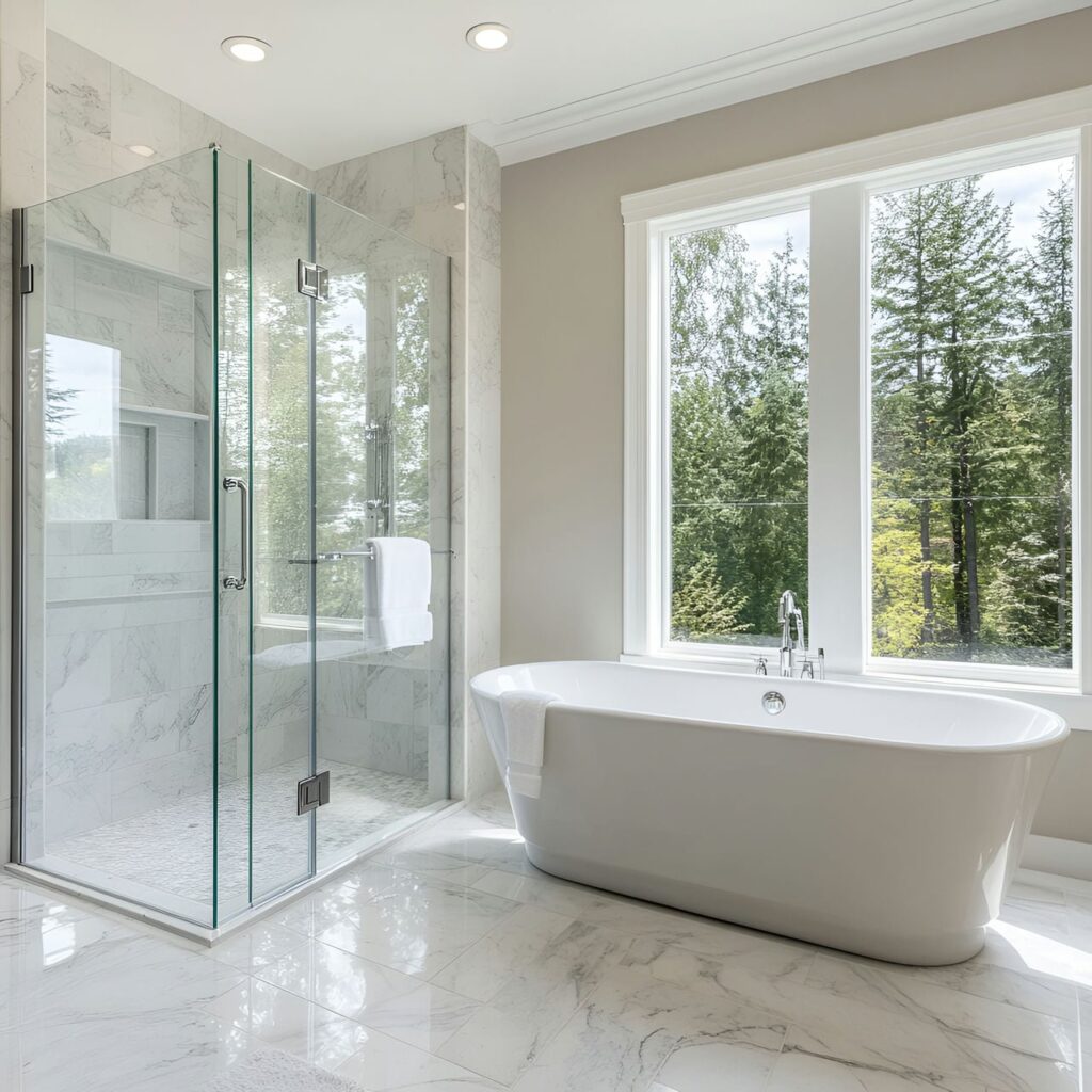 Salle de bain principale : Taille, fonctionnalité, usages, mobilier et rénovation