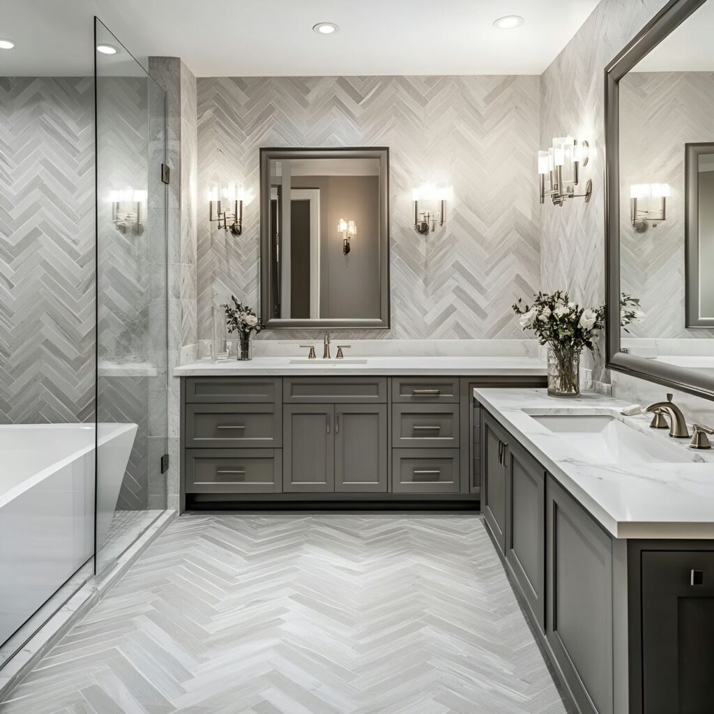 Salle de bain principale : Taille, fonctionnalité, usages, mobilier et rénovation