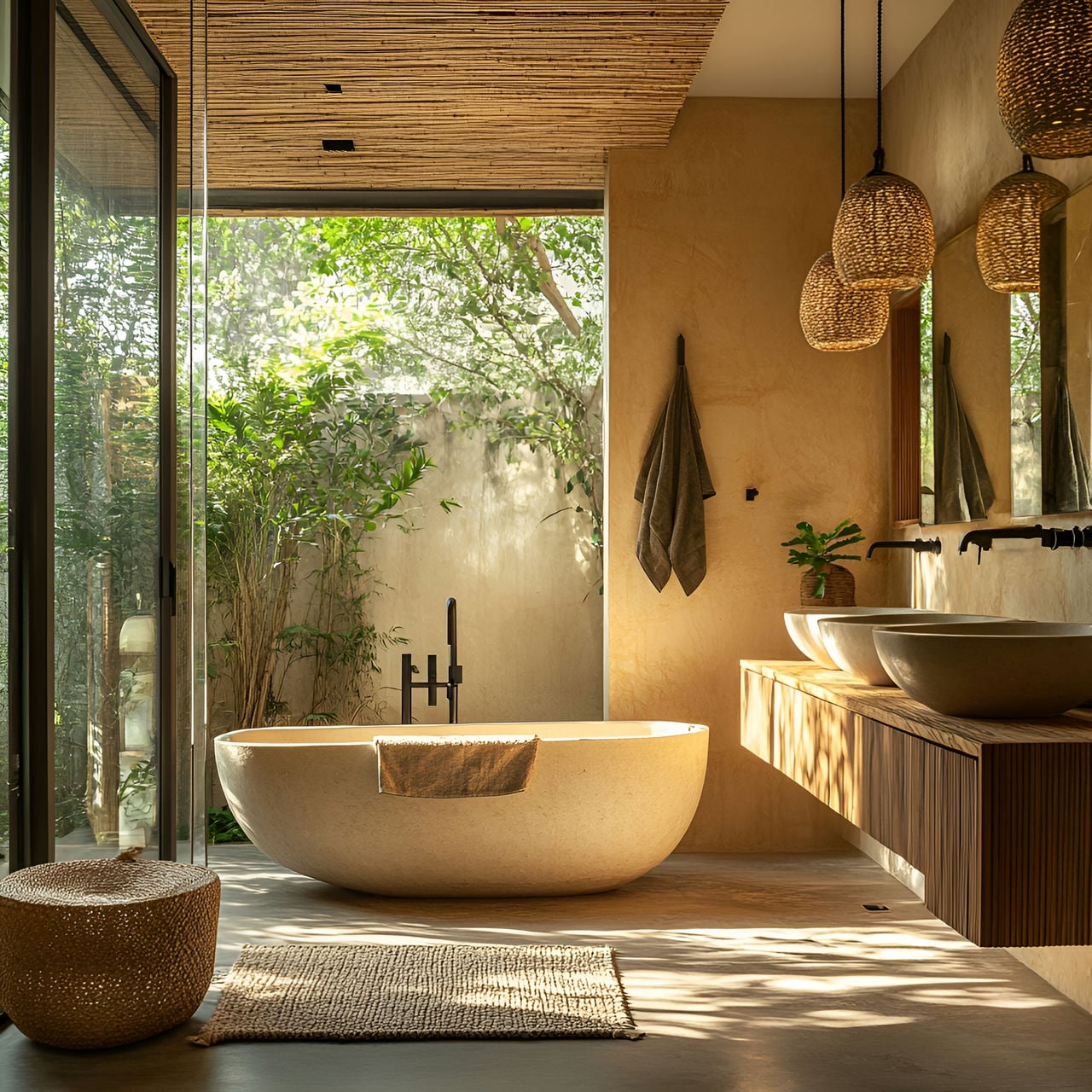 Salle de bain principale : Taille, fonctionnalité, usages, mobilier et rénovation