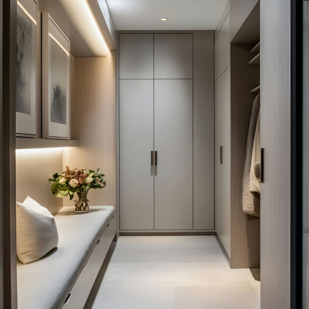 Vestiaire : taille, fonctionnalité, usages, mobilier et rénovation
