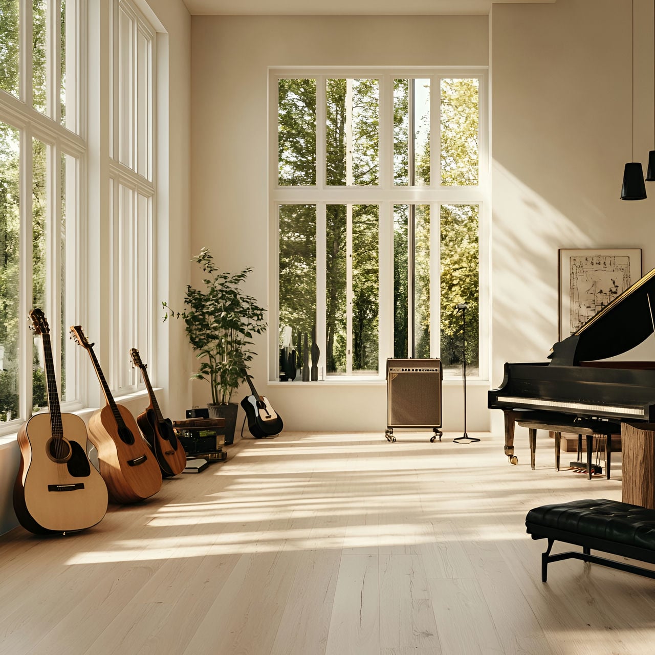 Salle de musique : Taille, Fonctionnalité, Usages, Mobilier et Rénovation