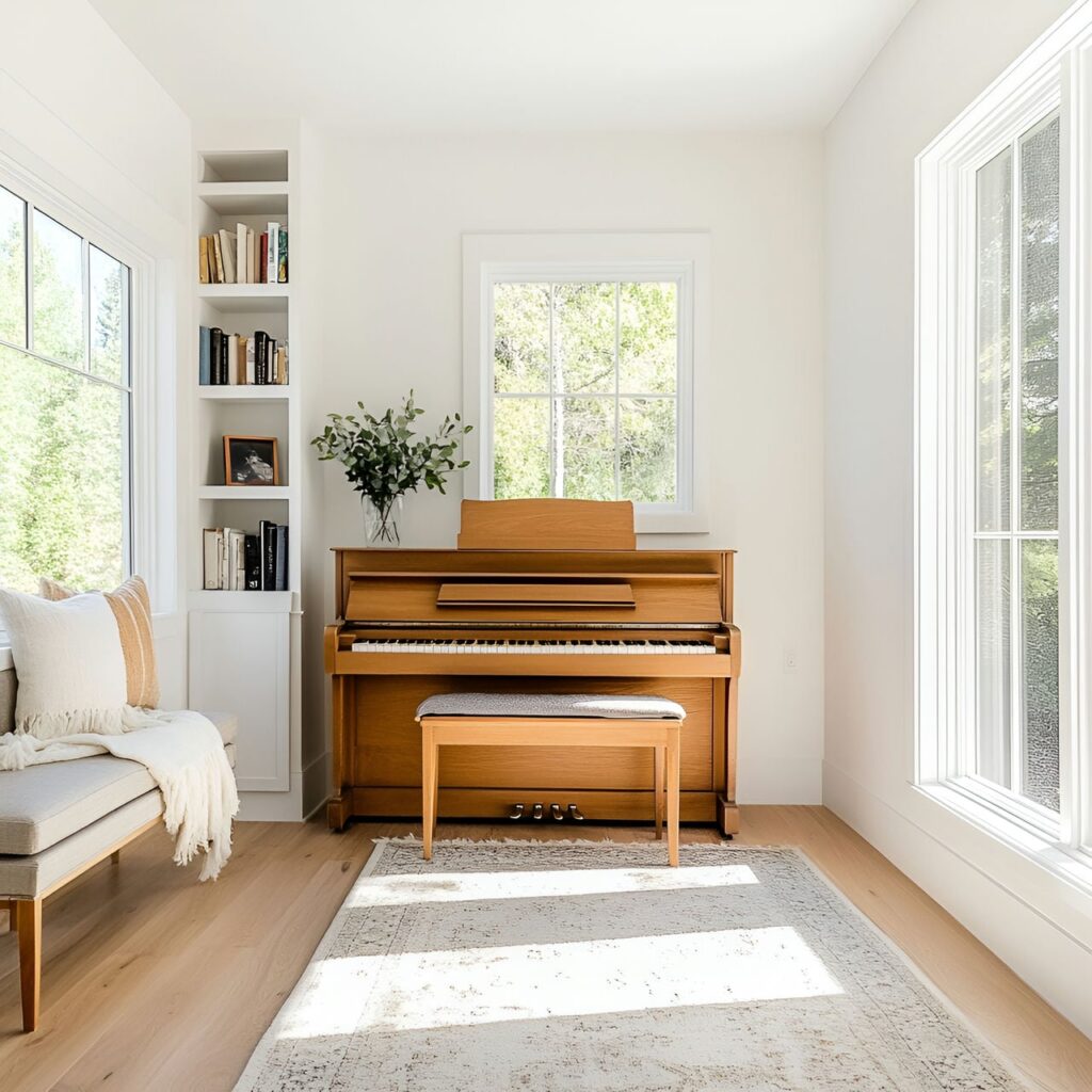 Salle de musique : Taille, Fonctionnalité, Usages, Mobilier et Rénovation