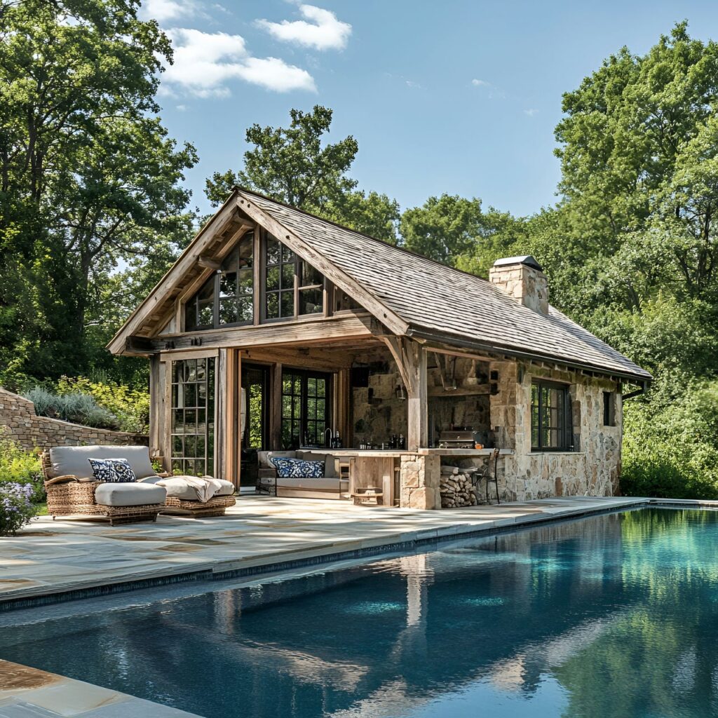 Pool House : Taille, Fonctionnalité, Usages, Mobilier et Rénovation