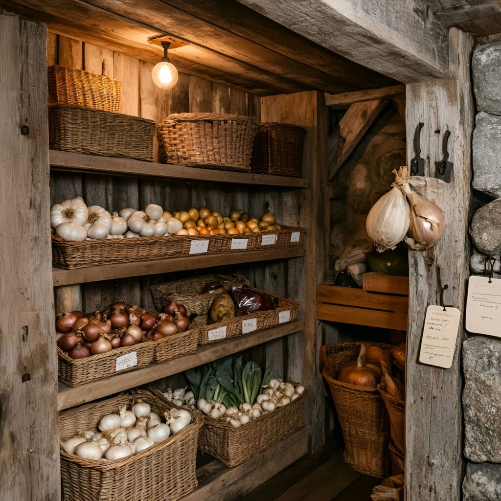 Cave à légumes : Taille, Fonctionnalité, Utilisations, Mobilier et Rénovation