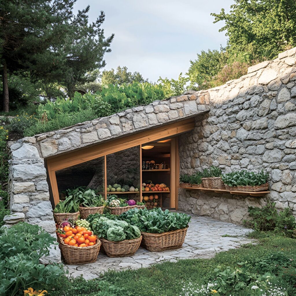 Cave à légumes : Taille, Fonctionnalité, Utilisations, Mobilier et Rénovation