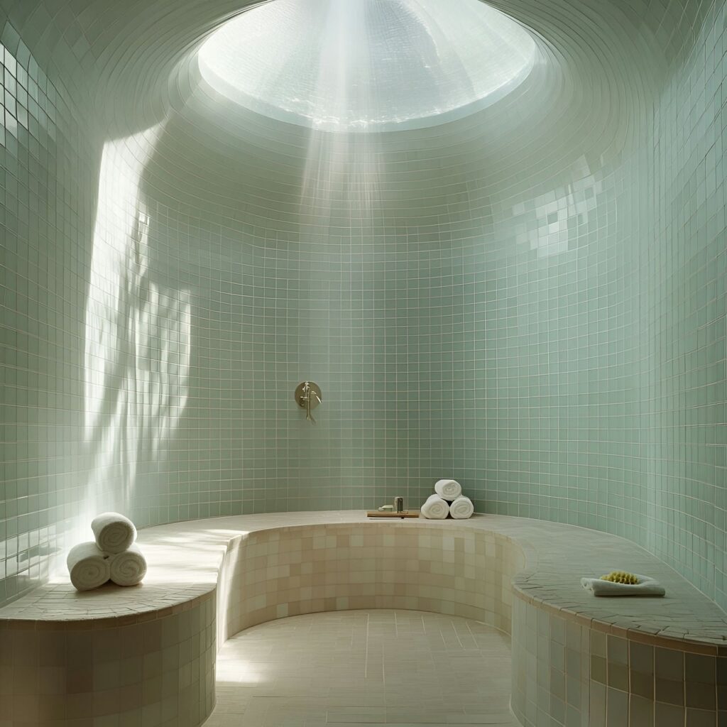 Hammam : taille, fonctionnalité, usages, mobilier et rénovation