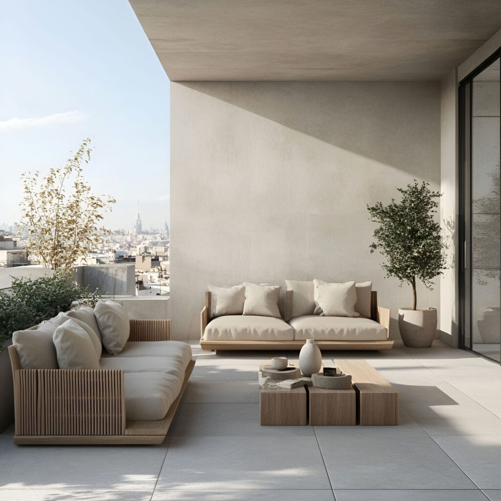 Terrasse : taille, fonctionnalité, usages, mobilier et rénovation