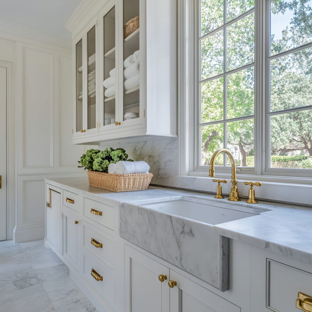 Buanderie technique : dimensions, fonctionnalité, usages, mobilier et rénovation