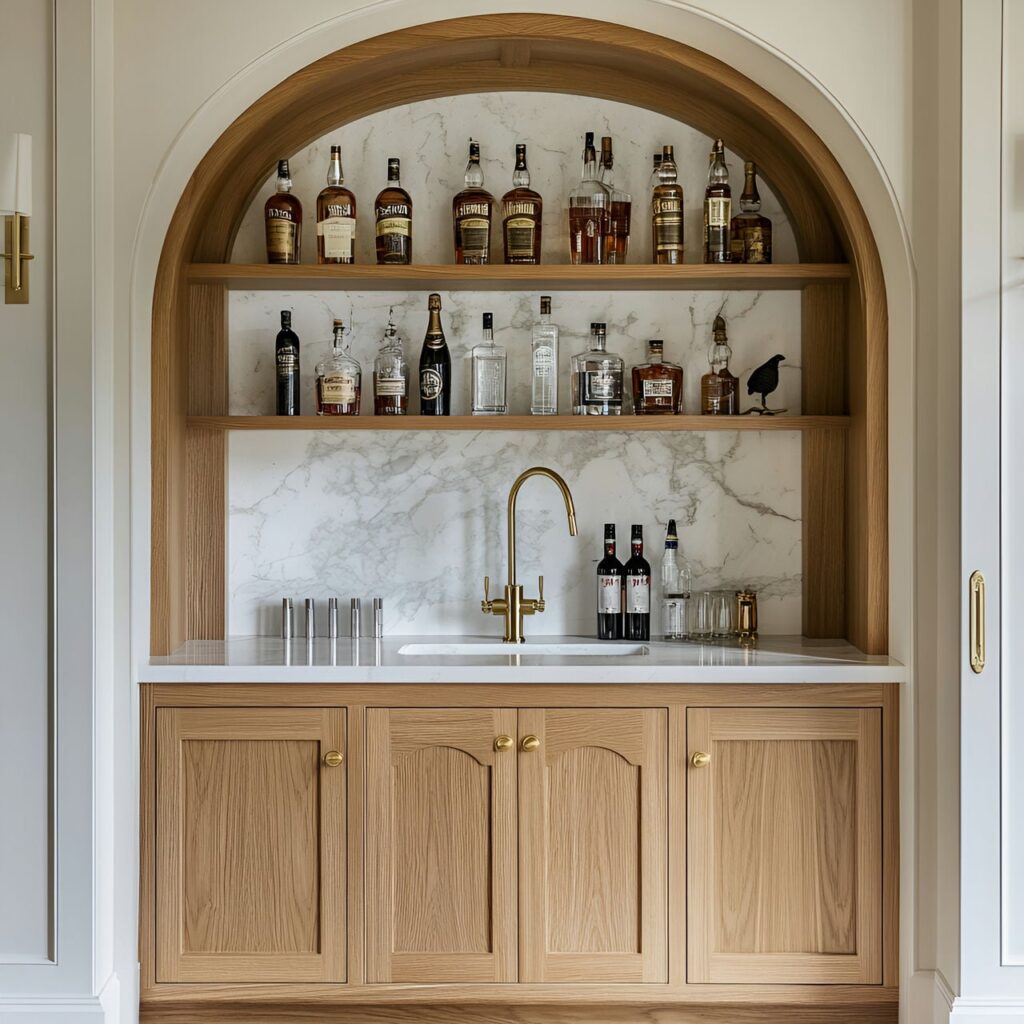 Bar avec évier : taille, fonctionnalité, usages, mobilier et rénovation