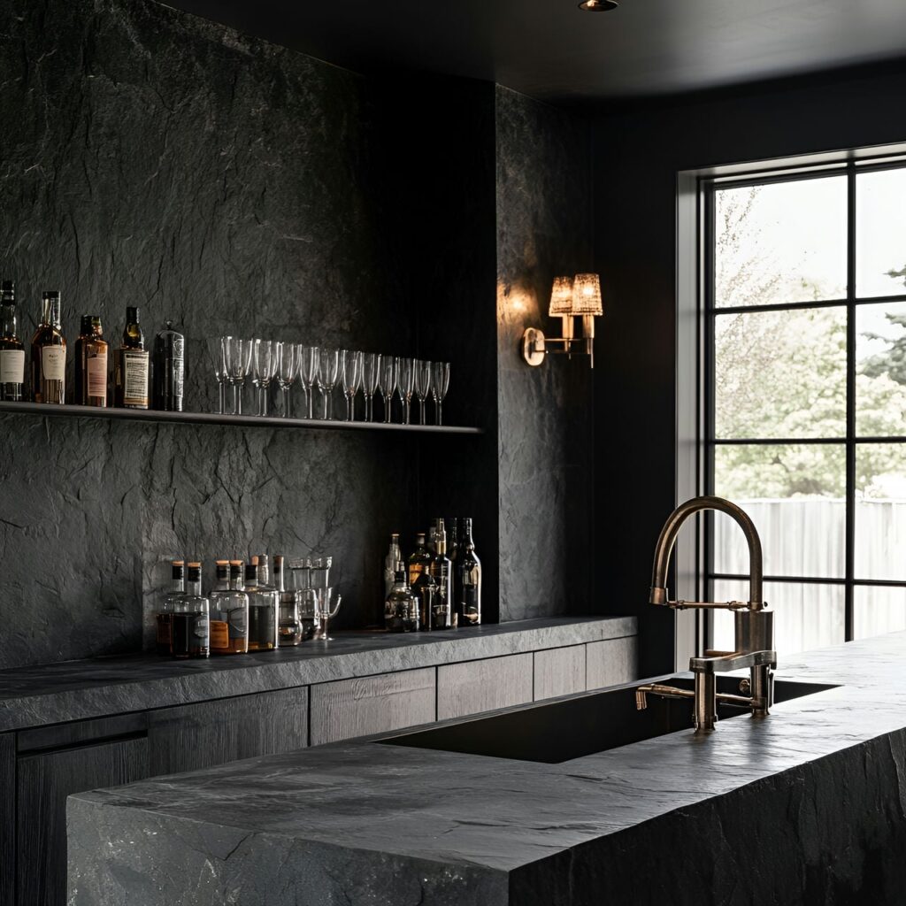 Bar avec évier : taille, fonctionnalité, usages, mobilier et rénovation