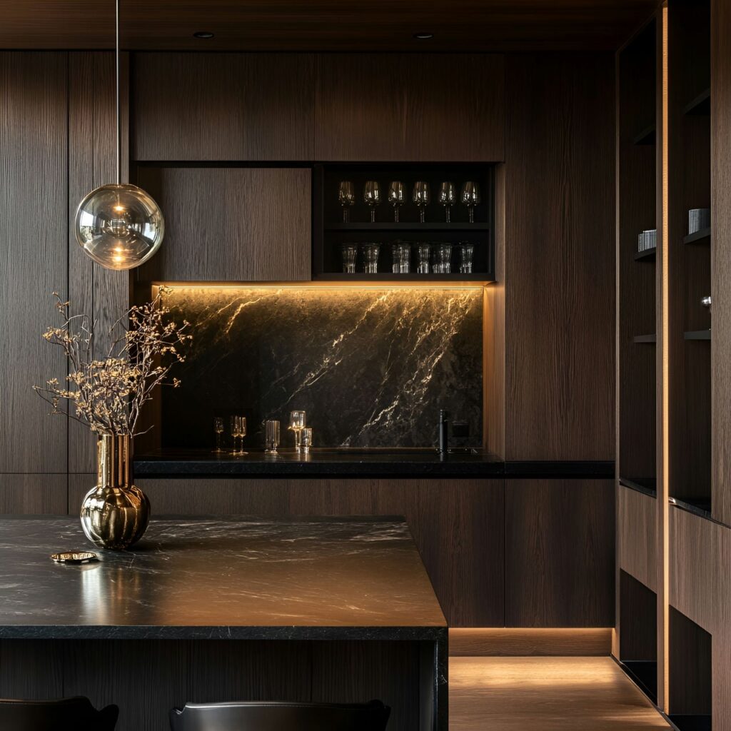Bar avec évier : taille, fonctionnalité, usages, mobilier et rénovation