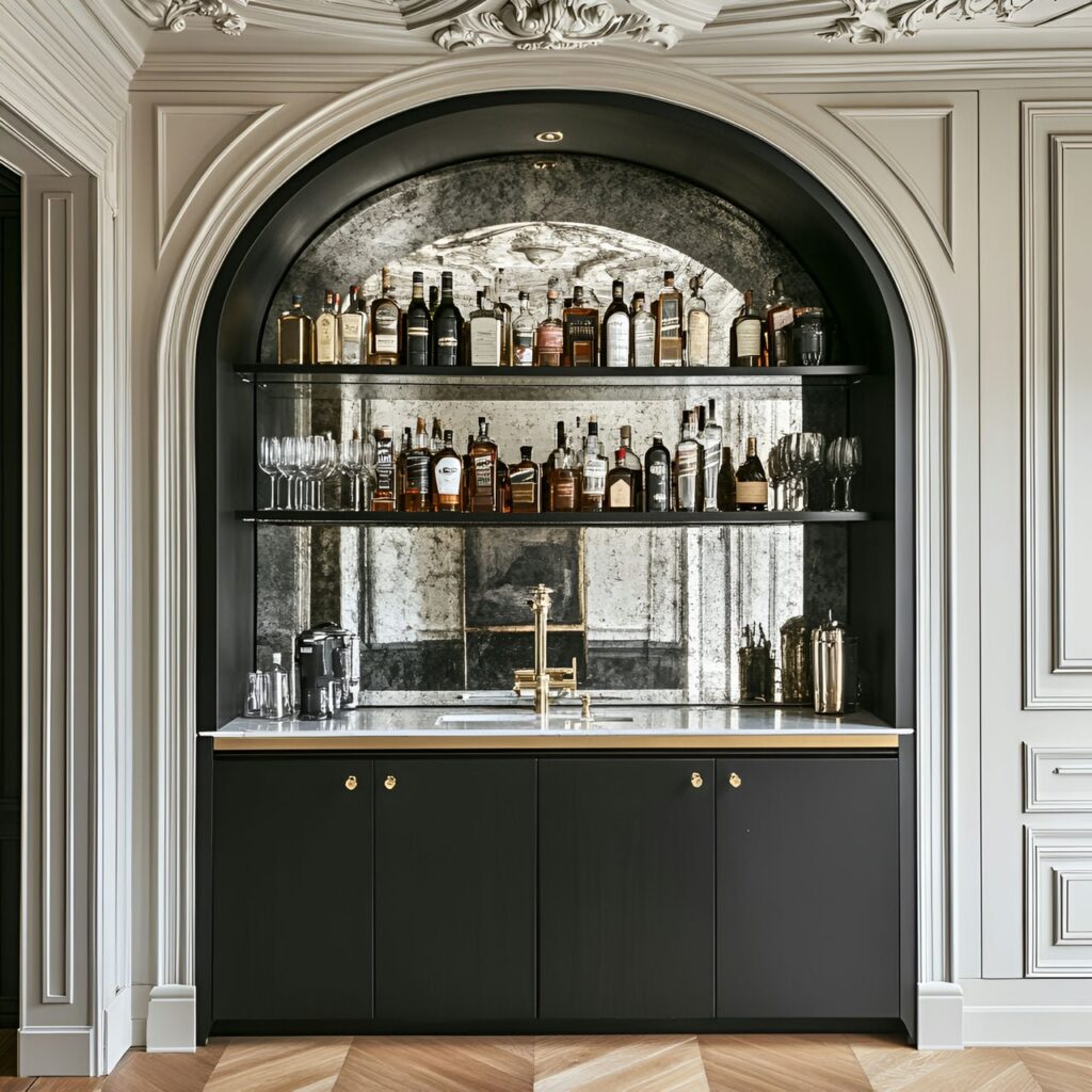 Bar avec évier : taille, fonctionnalité, usages, mobilier et rénovation